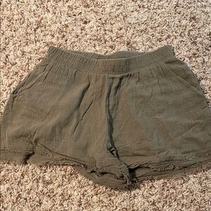 HYFVE High Waist Brown Shorts